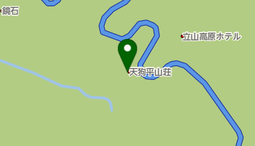 天狗平山荘の地図画像