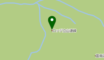 ロッジ立山連峰の地図画像