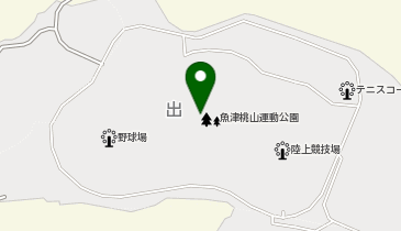 魚津桃山運動公園多目的広場の地図画像