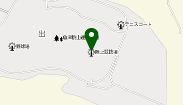 魚津桃山運動公園陸上競技場の地図画像