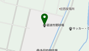 砺波総合運動公園砺波市野球場の地図画像