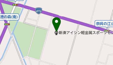 射水市新湊総合体育館の地図画像