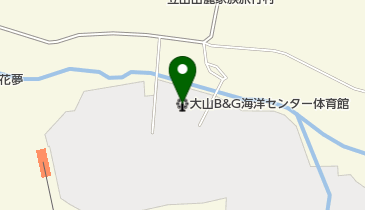 大山B&G海洋センター体育館の地図画像