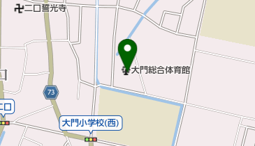 射水市大門総合体育館の地図画像