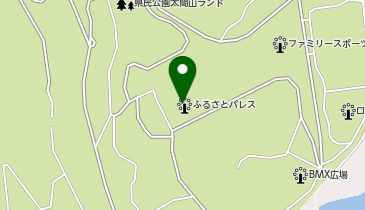 県民公園太閤山ランドふるさとパレスの地図画像