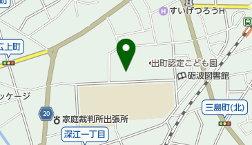 砺波体育センターの地図画像