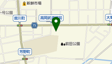 富山県営高岡武道館の地図画像