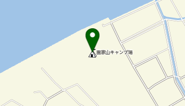 園家山キャンプ場の地図画像