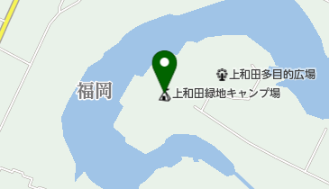 砺波市上和田緑地キャンプ場の地図画像