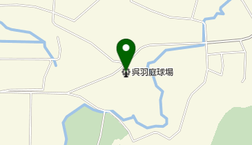 呉羽庭球場の地図画像