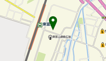 東富山運動広場庭球場の地図画像