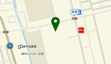 婦中スポーツプラザテニスコートの地図画像