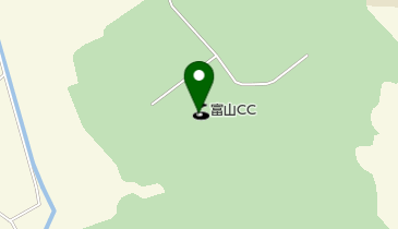 富山カントリークラブの地図画像