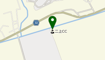 二上カントリークラブの地図画像