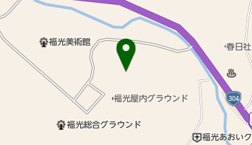 南砺市福光プールの地図画像