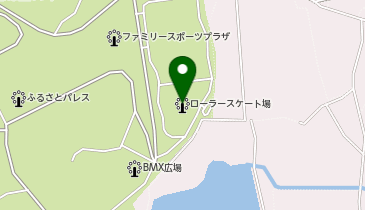 県民公園太閤山ランドローラースケート場の地図画像