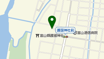 富山市相撲場の地図画像