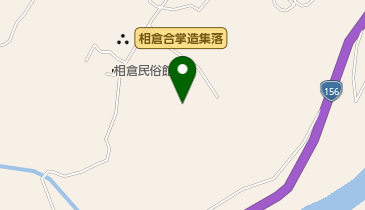 五箇山国民休養地運動広場の地図画像