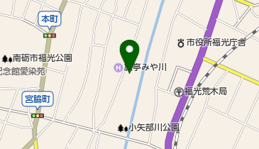 小矢部川公園多目的広場の地図画像