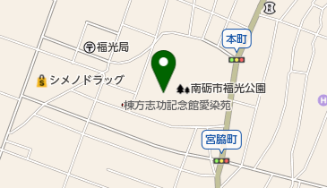 福光相撲場の地図画像