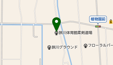 南砺市旅川体育館柔剣道場の地図画像