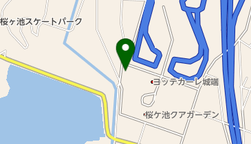 南砺市桜ヶ池クライミングセンターの地図画像