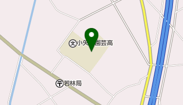 小矢部市若林運動広場の地図画像