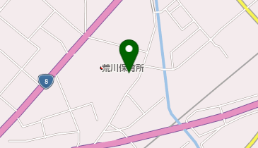 小矢部市荒川運動広場の地図画像