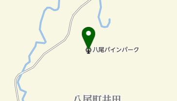 八尾パインパークの地図画像