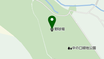 中ノ口緑地公園野球場の地図画像