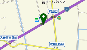 入善町一帯の地図画像