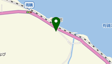 雨晴海岸・松田江の長浜の地図画像