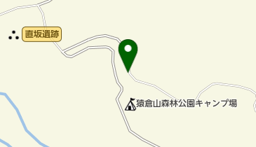 猿倉山森林公園の地図画像