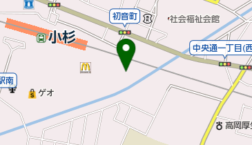 下条川河川公園の地図画像