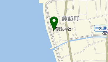 魚津祭りの地図画像