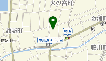 愛宕神社鎮火祭の地図画像