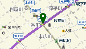 高岡御車山祭の地図画像