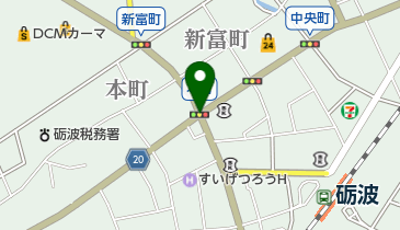 出町子供歌舞伎曳山の地図画像