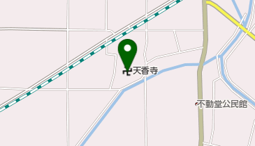 天香寺の地図画像