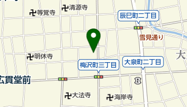 妙国寺の地図画像