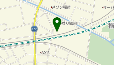 稲荷鉱泉の地図画像