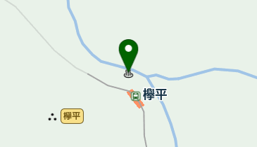 欅平温泉の地図画像