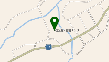 福光温泉の地図画像