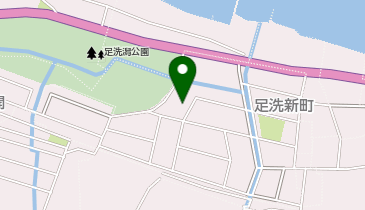 サープレィ足洗温泉の地図画像