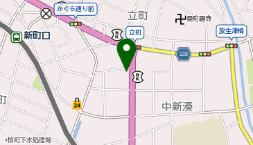 かなさき湯の地図画像