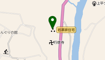 岩瀬家住宅の地図画像
