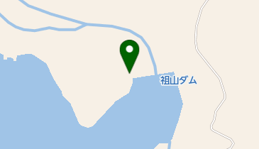 祖山ダムの地図画像