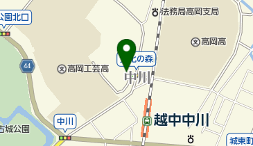 高岡文化の森の地図画像