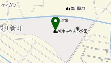 城東ふれあい公園の地図画像