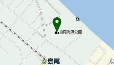 島尾海浜公園の地図画像